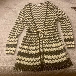 Missoni cardigan.
